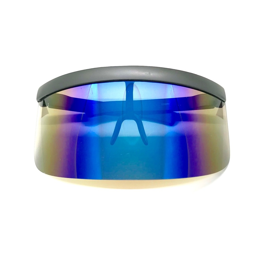 Blackashmere Visor Sunglasses Blue